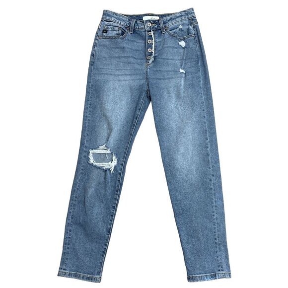 KanCan Blue Ankle & Cropped Jeans - Picture 1 of 11